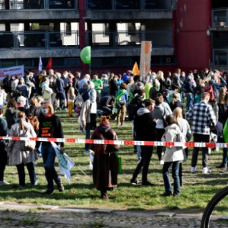 Klimastreik Panoramabild