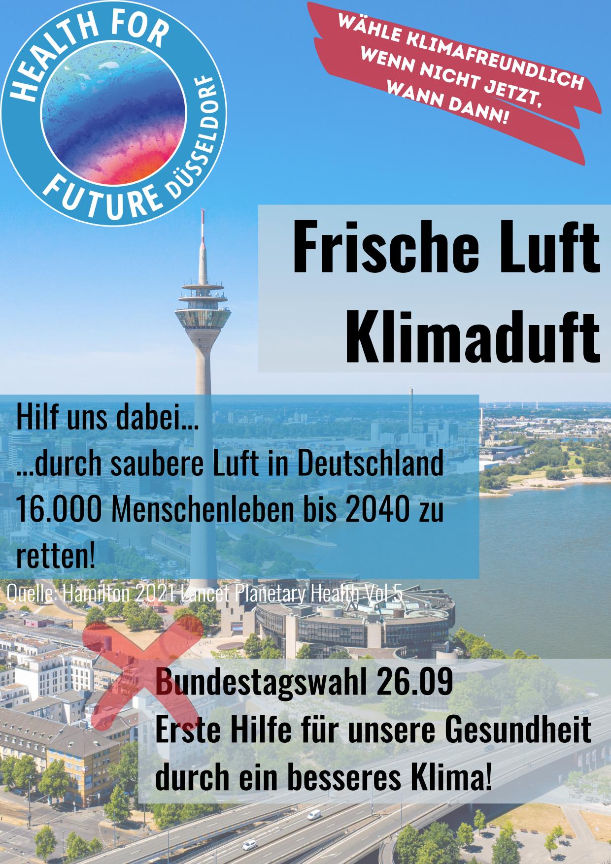 Poster frische Luft